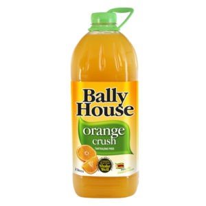Bally House Orange Crush Syrup 2L 1