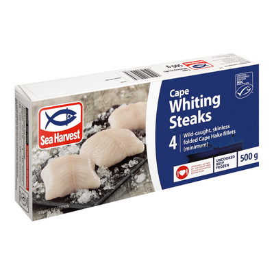 Sea Harvest Cape Whiting Steaks 500g 1