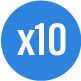 x10